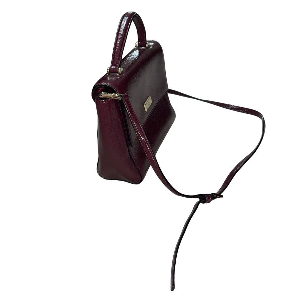 Kate Spade Brynlee Bixby Place Wine Burgundy Crossbody Purse - Picture 4 of 8